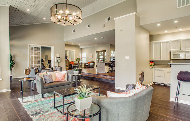Community Clubhouse at Newport Apartments, CLEAR Property Management, Texas, 75062