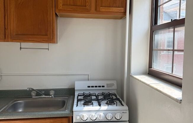 Studio, 1 bath, 487 sqft, $1,300, Unit Fifth 201