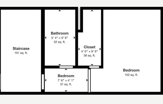 1 bed, 1 bath, 305 sqft, $1,050, Unit Unit 9 Suite D - 222 N Dillard St