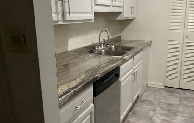 LOCATED NEAR CRABTREE-- CONDO AT MARTINIQUE-4507-c Edwards Mill Rd- LARGE LIVING ROOM-POOL ON SITE