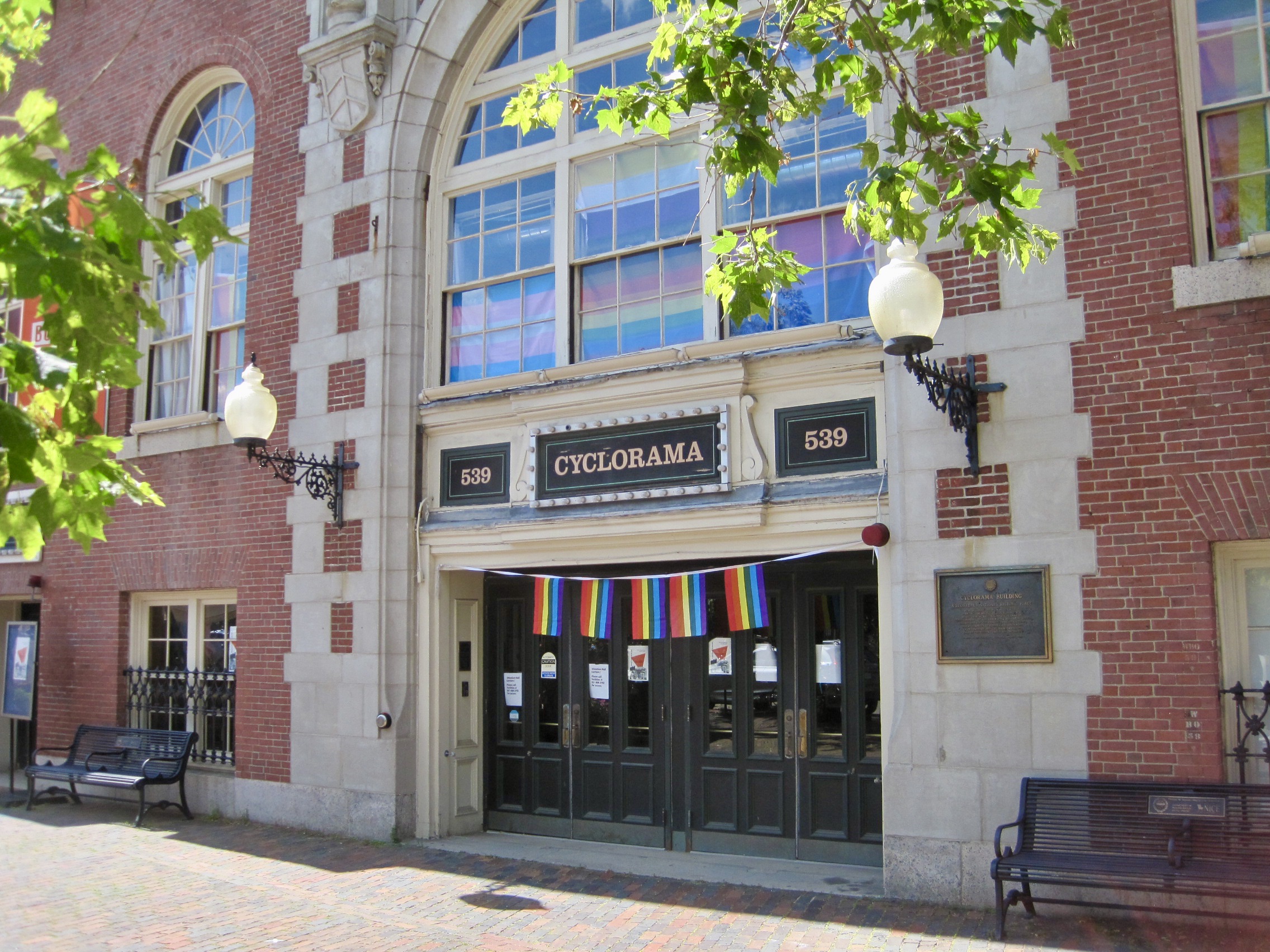 Cyclorama Arts Center on Tremont Street