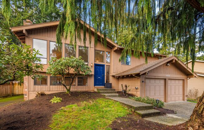 4 Bedroom Finn Hill Home with Fully Fenced Private Yard and 2 Car Garage