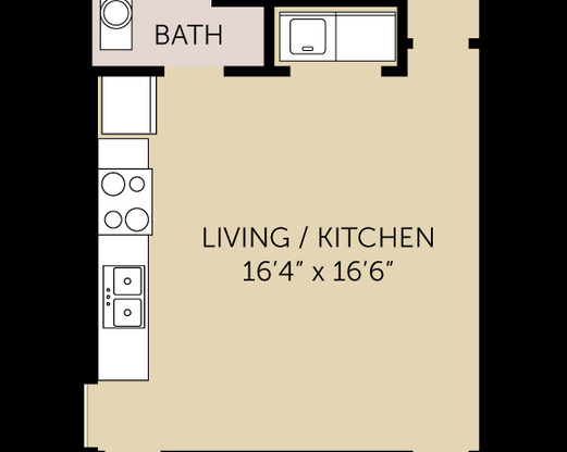 2 beds, 2 baths, 840 sqft, $1,400, Unit 204