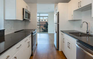 Kitchen with Stainless Steel Appliances