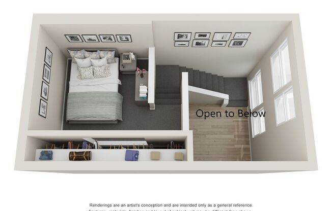 1 bed, 1 bath, 424 sqft, $1,275, Unit 115