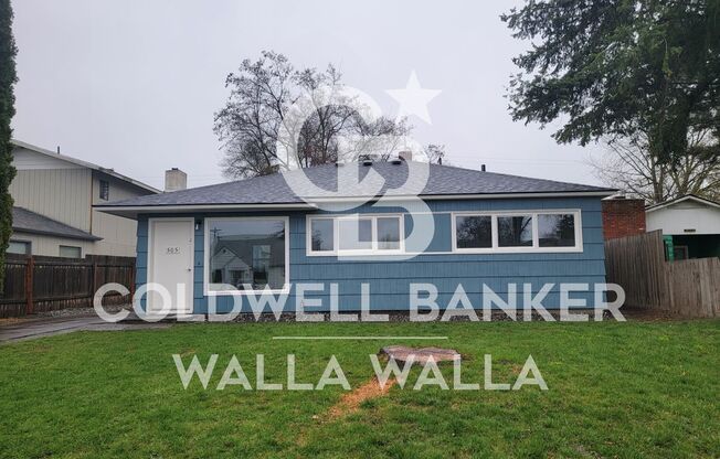 Recently updated single family home