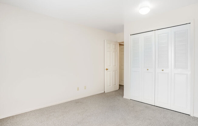 Ample Closet Space Private Balcony at Wood Creek Apartments in Kenosha, WI