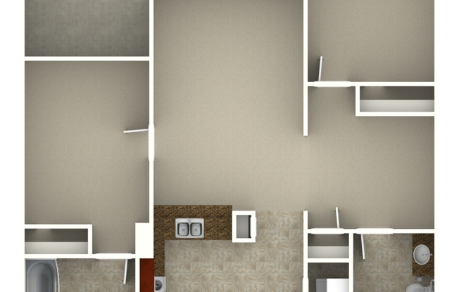 2 beds, 2 baths, 911 sqft, $3,275