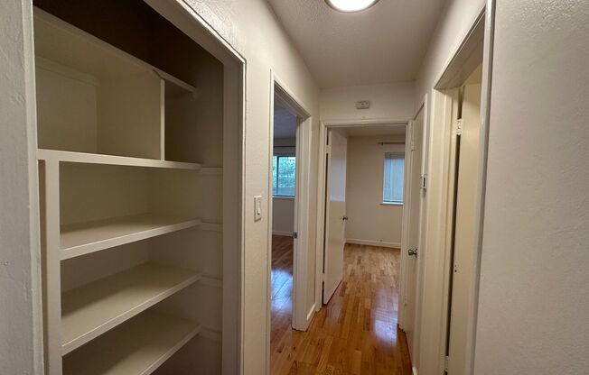 Spacious and Sunlit 2-Bedroom 1-Bath apartment with hardwood floors, private balcony, near Ashby BART