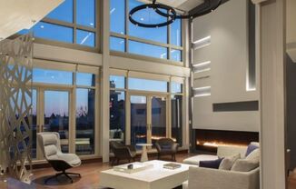 Stunning Views from this Spectacular and Stylish Penthouse in heart of Adams Morgan with PARKING.