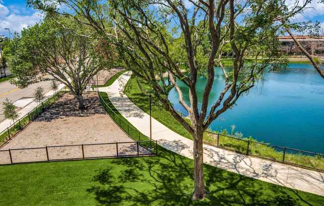 Walking Trail near Pond