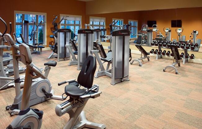 State Of The Art Fitness Center at Four Seasons Apartments & Townhomes, Utah, 84341