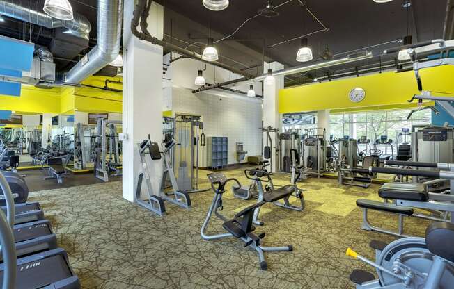 Kellogg Square Apartments in St. Paul, MN Deluxe Fitness Center