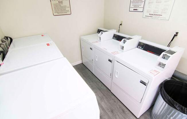 Clean and well maintained on-site laundry rooms.