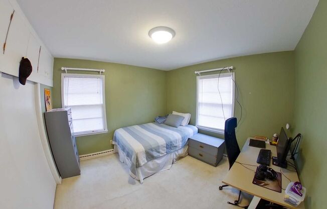 3D Tour Available! Huge House with Two Kitchens + Fenced-in Yard + Washer & Dryer! Available August 1st!