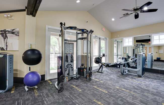 Modern Fitness Center at The Brazos, Texas, 75287