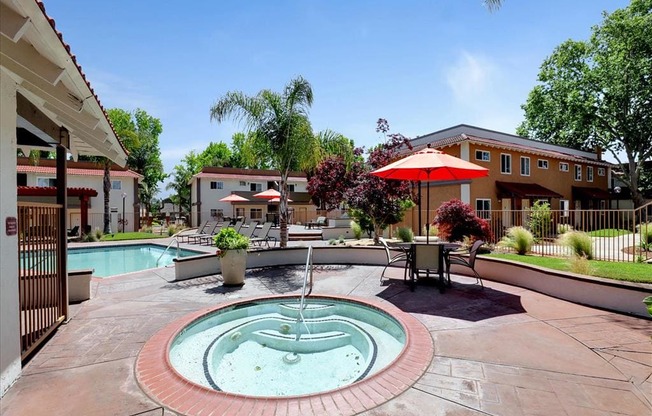 Soothing Spa at Casa Alberta Apartments, Sunnyvale, CA, 94087