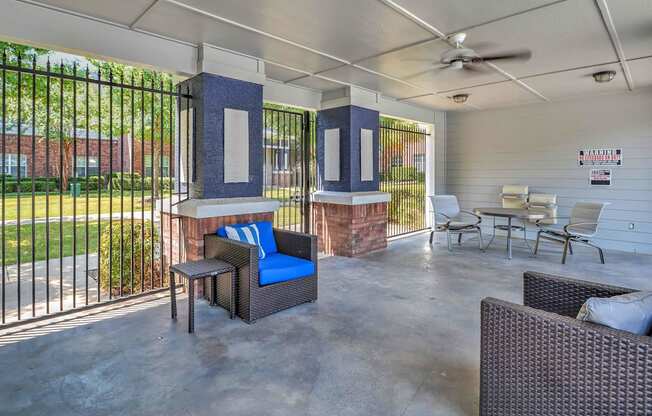 Outdoor Lounge Area- The Atlantic Station