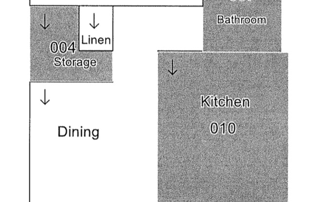 1 bed, 1 bath, 650 sqft, $890, Unit 3975-2