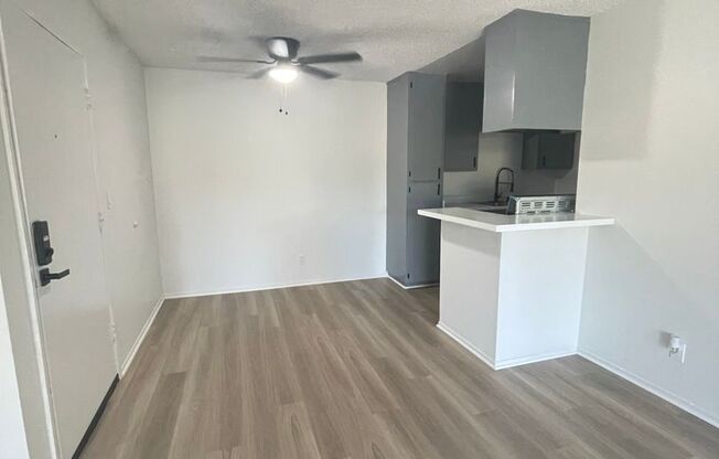 1 bed, 1 bath, 696 sqft, $1,950, Unit 17