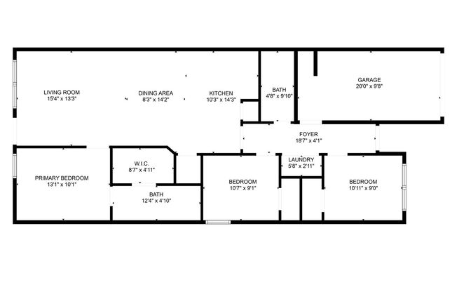 3 beds, 2 baths, 1,150 sqft, $1,650, Unit 907 Cherry Laurel Lane - Unit A