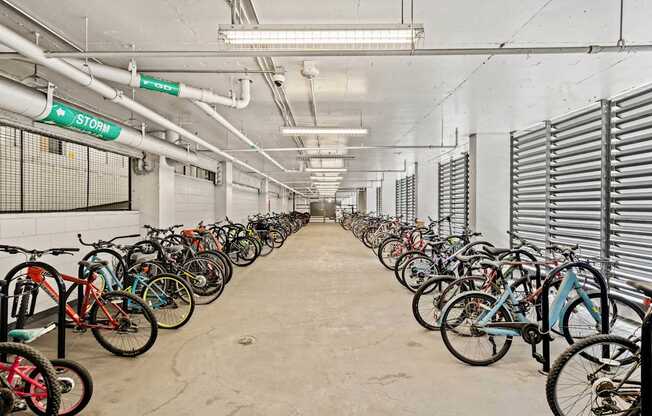 Photo of bike storage