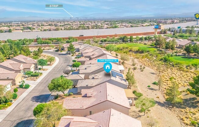 GOLF COURSE VIEWS & SOLAR PANELS! 55+ COMMUNITY AT SUN CITY ALIANTE - SINGLE-STORY 2-BEDROOM + CASITA!