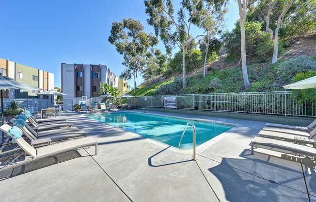 Pool at Navajo Bluffs Apartments