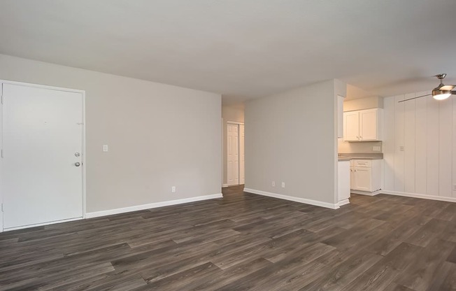 Kitchen View From Living Room at St. Charles Oaks Apartments, Thousand Oaks, CA, 91360