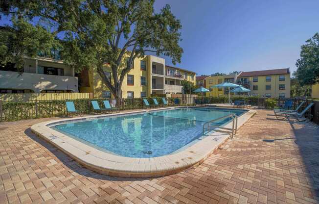 Belara Lakes Apartments in Tampa Florida photo of swimming pool