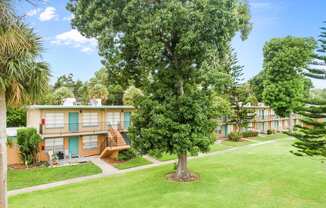 Park Apartments in Daytona Beach, FL is nestled around a lush and inviting courtyard