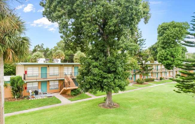 Park Apartments in Daytona Beach, FL is nestled around a lush and inviting courtyard