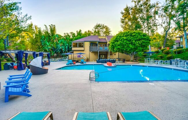 Pool with Sunning Deck at The Trails at San Dimas, San Dimas, CA 91773