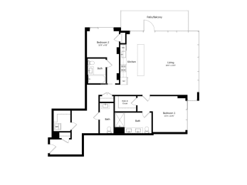 2 beds, 2.5 baths, 1,528 sqft, $4,757