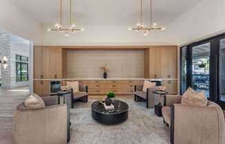 Modern Living Room at Sedona Springs, Austin, TX