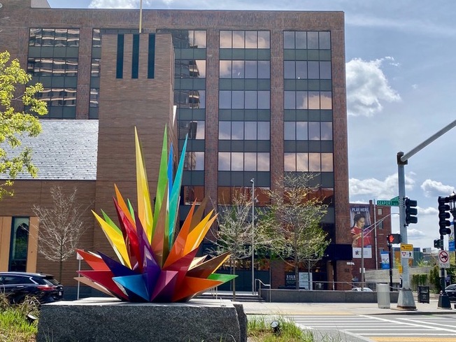 Public Art in the Seaport in Boston, MA