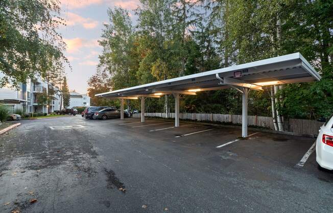 BluWater Carport Parking