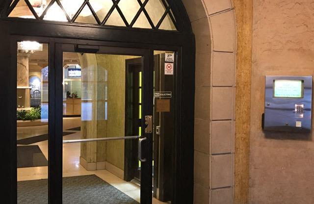 Front Vestibule at Park View Apartments, Chicago, IL