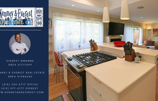 OPEN HOUSE: Sunday (10/18) 3:30pm-4pm. Elegant Garden 1BR/1BA, H/W Floors, Deck, Great Location! (2250 North Point Street #7)