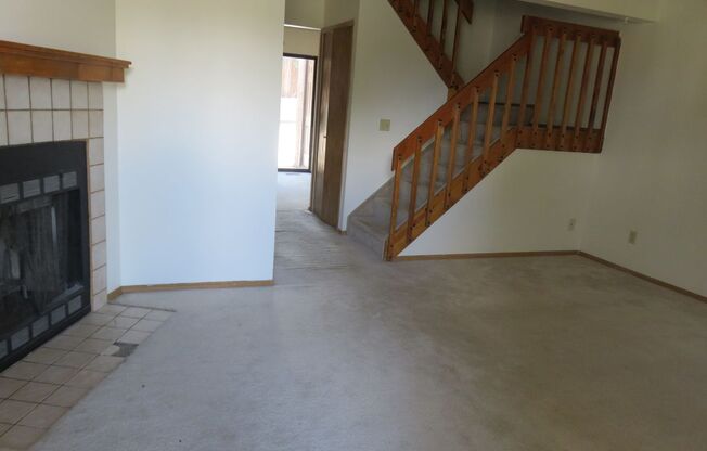 Two story 2 bedroom townhome centrally located!