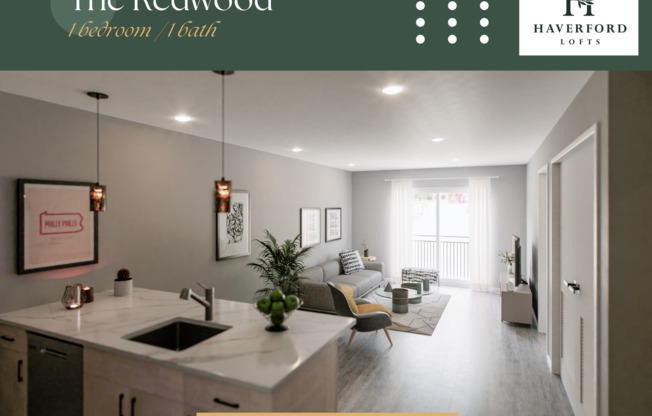 1 bed, 1 bath, 505 sqft, $1,600, Unit 2J