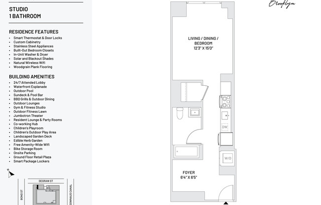 Studio, 1 bath, $3,995, Unit 439