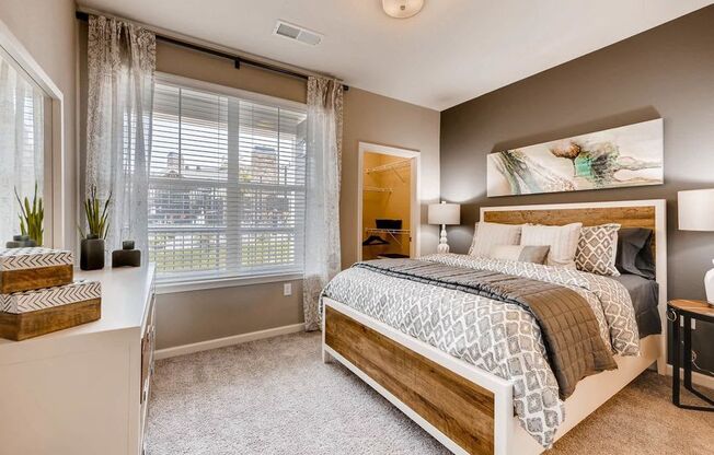 The Ranch at First Creek Apartments Model Bedroom