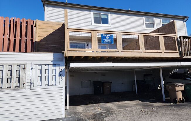 3 bed, 2.5 bath Townhome, Amazing New Deck, Covered Parking-Available Now