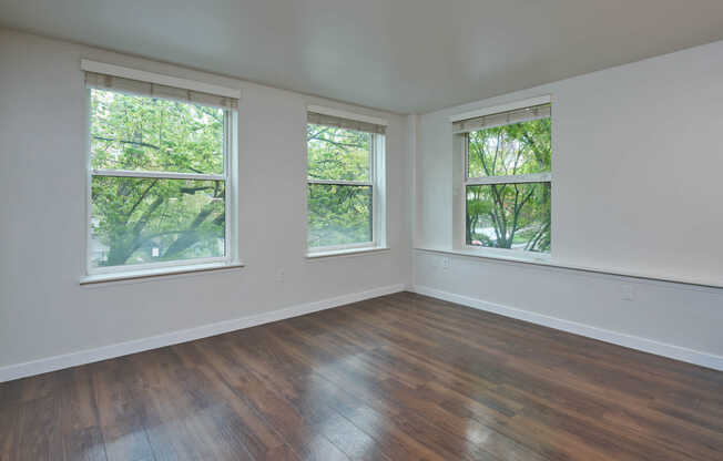 Living Room with Hard Surface Flooring