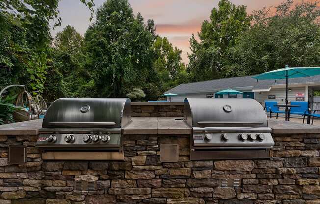 Grill Stations at Lofts of Wilmington, Wilmington, North Carolina