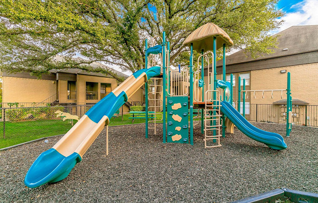 our apartments have a playground for your kids to play