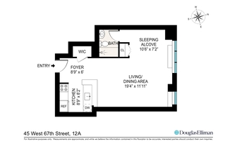 1 bed, 1 bath, $4,500, Unit 12A