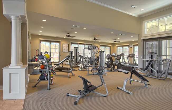 fitness center