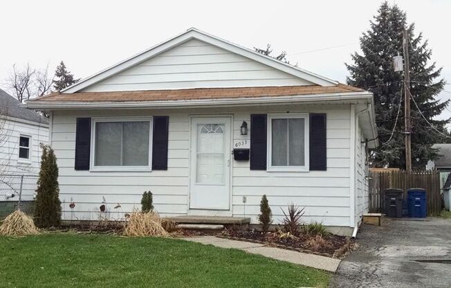 Three bed, one bath